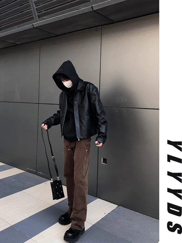 

Мужские рабочие брюки Browan Vujade: осенние, в американском ретро-стиле, уличные, прямого кроя, повседневные, для работы и отдыха