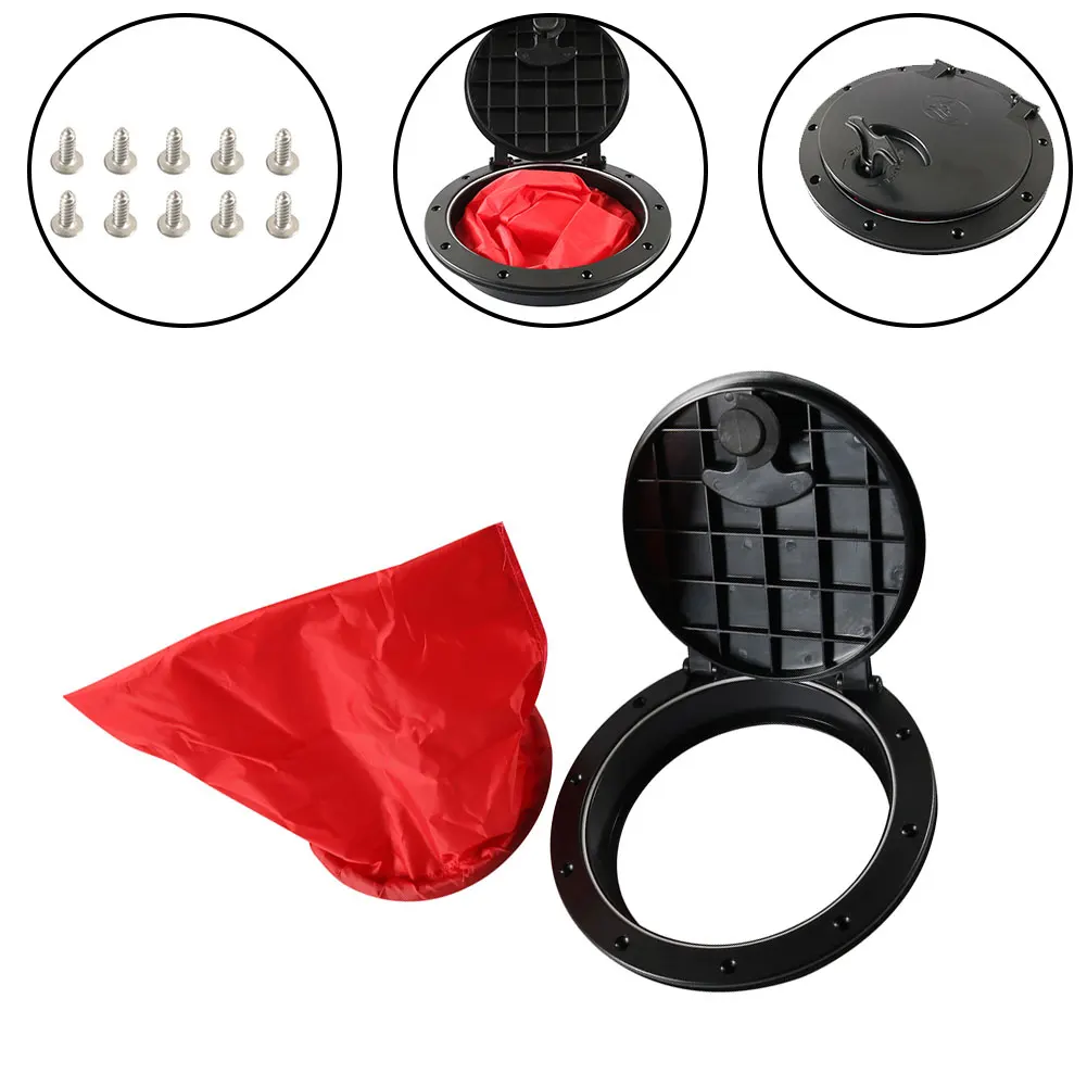 

Kayak Deck Plate Boat Stay Organized on the Water 26cm Deck Plate with Waterproof Storage Bag (120 characters)