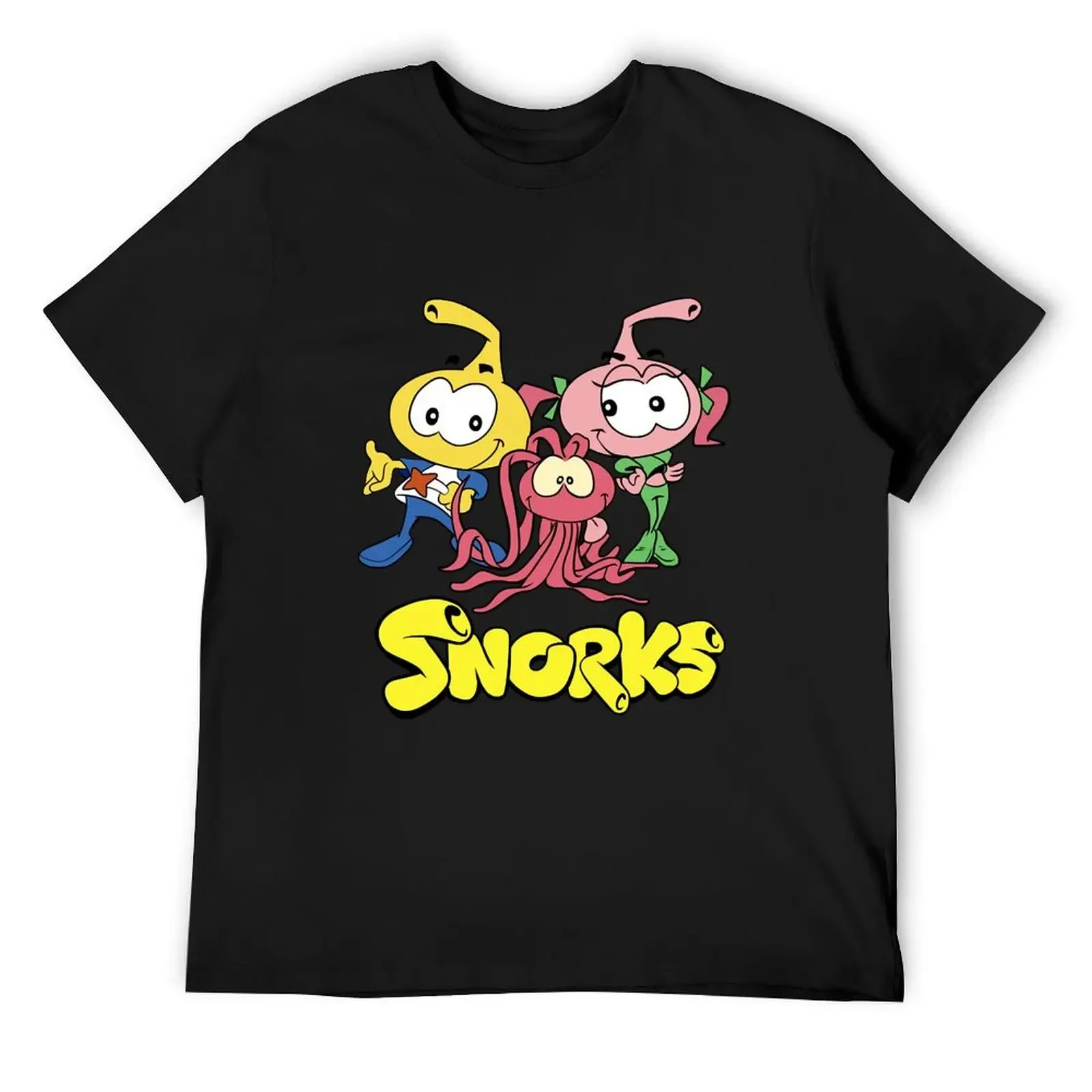 

Snorks T-Shirt baggy shirts boys whites summer top anime stuff men graphic t shirts