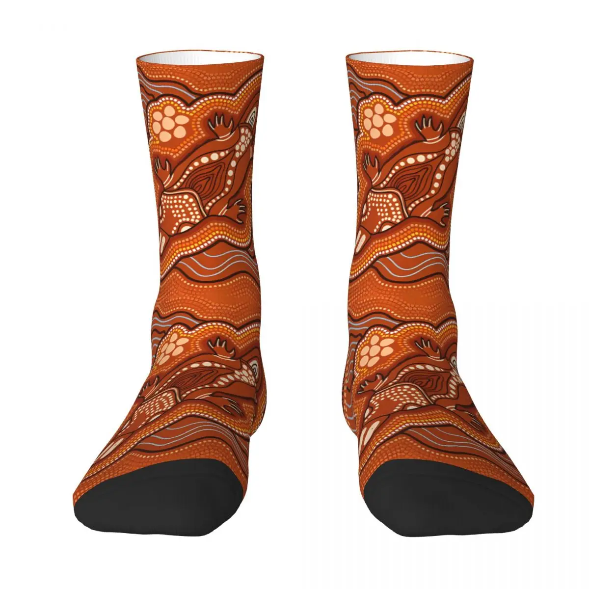 Lizard Sock Printed Man Polyester