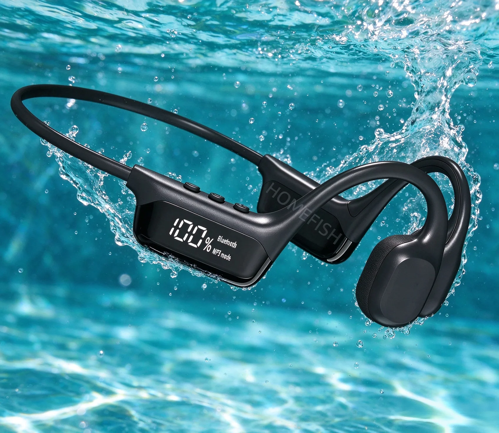 Bone Conduction Headphones Swimming Ip68 - Наушники HOMEFISH S10 с костной проводимостью,