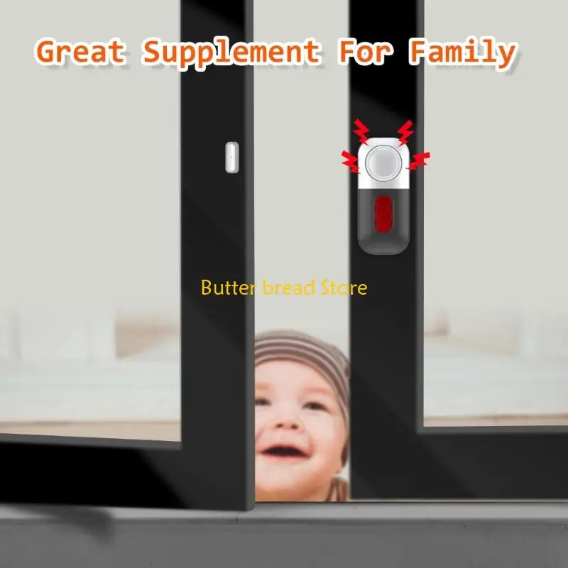 W89C Магнитная дверная и оконная сигнализация Система датчиков для профилактики охраны детей.