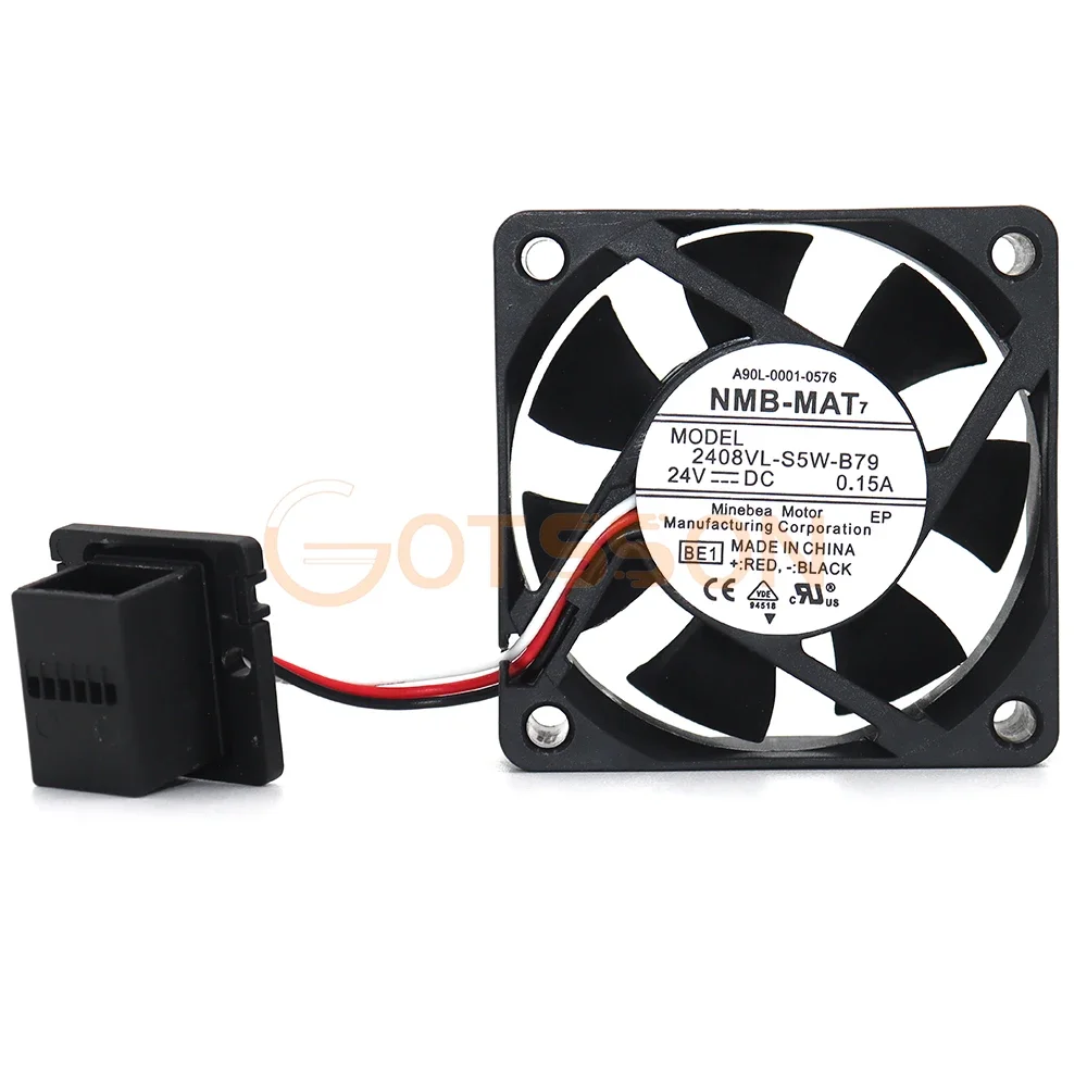 New Cooling Fan 2408VL-S5W-B79 A90L-0001-0576 DC 24V 0.15A FOR FANUC Fan