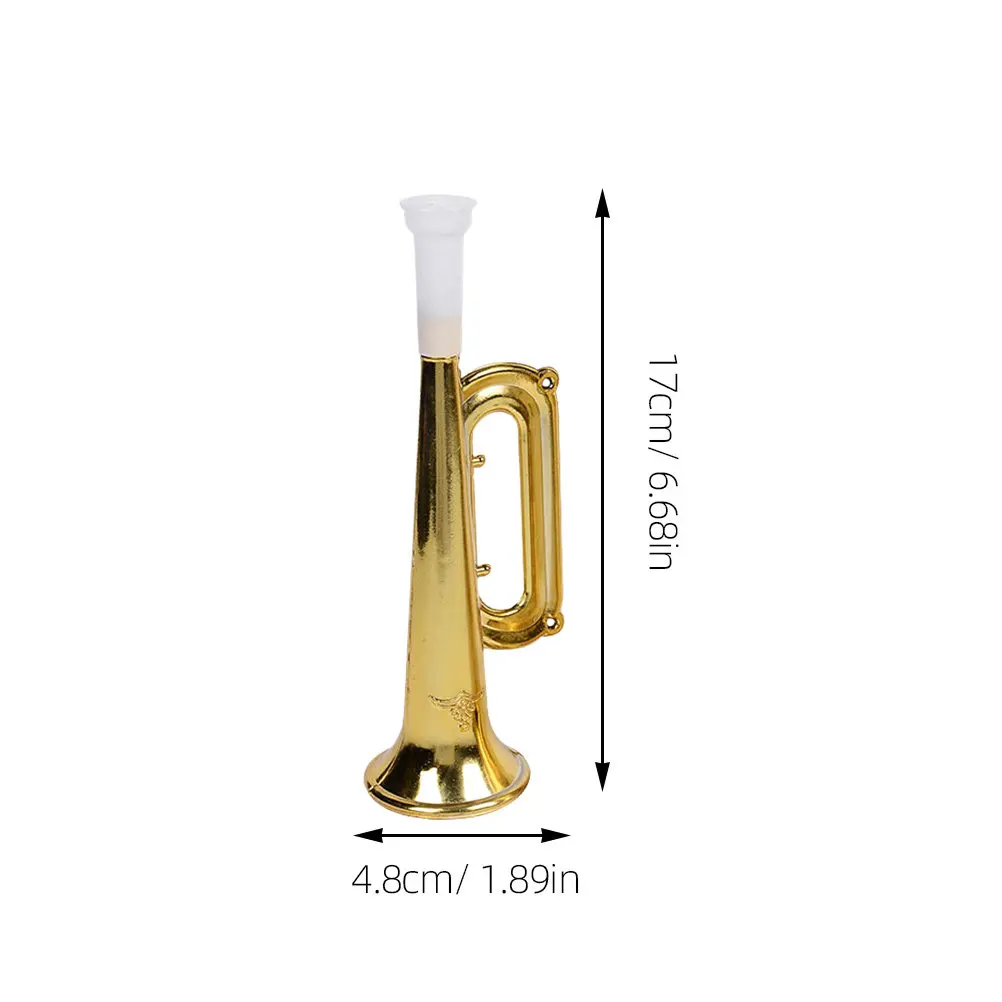 15Pcs Plastic Cheering Trumpet Loud Portable Baseball Basketball Football Party Horn Noisemaker Trumpet Plastic