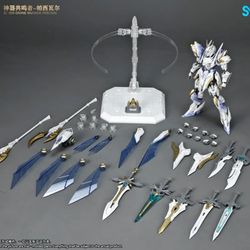 【Nuovo prodotto】SNAA DIVINE INVOKER PERCIVAL HG 1/144 Tavolo rotondo Cavalieri Serie Edizione di lusso Modello di assemblaggio Giocattolo di Natale Regalo
