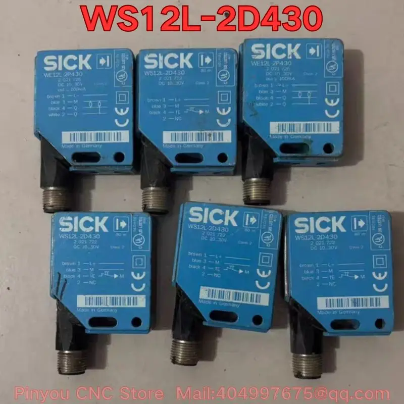 Second-hand WS12L-2D430 sensor function test is normal Latest Pricing for 2026