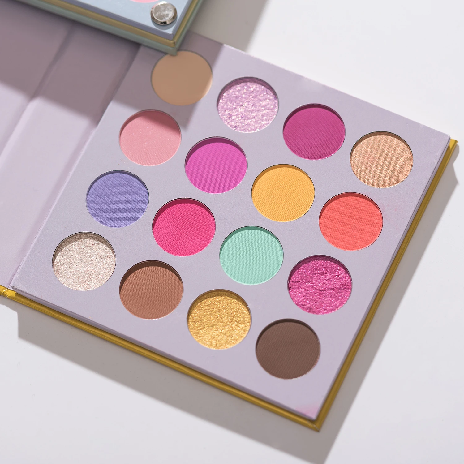 Beauty Glazed 64 Color Twist Eyeshadow Palette, 4 IN 1 Turning Page,Shimmer Matte Glitters Makeup Tray,Gifts For Women