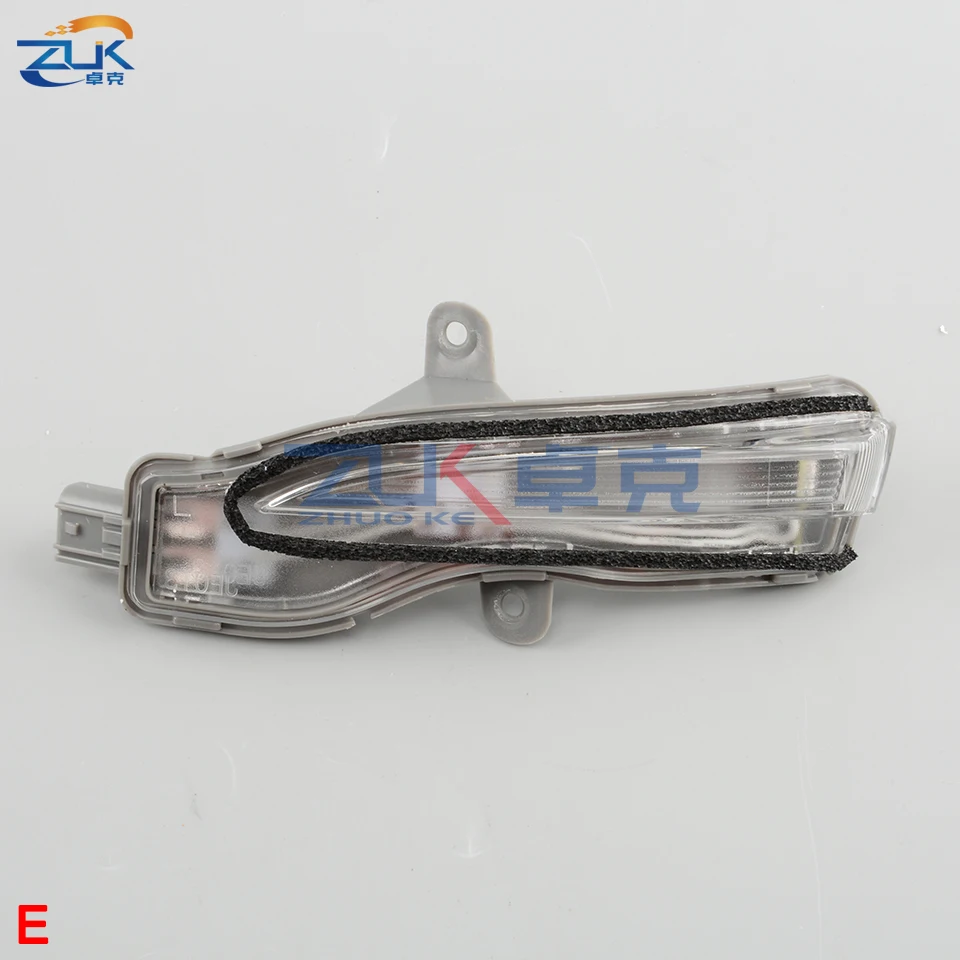ZUK Car Accessories Side Mirror Lower Cover Rearview Mirror Housing Frame Turn Signal For Mazda CX-4 CX-5 2015 2016 2017 2018