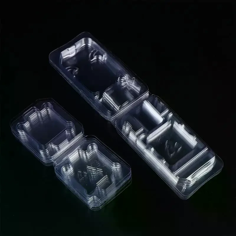 10Pcs CPU Inner Blister Bottom Support Shell Durable Protection Cover for Office Computer Repair Motherboard Replacement