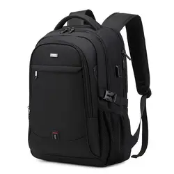 18 inch Laptop Backpack Waterproof Notebook Bag for Men School Book Bag Multifunction USB Charging Man Backpacks Rucksack