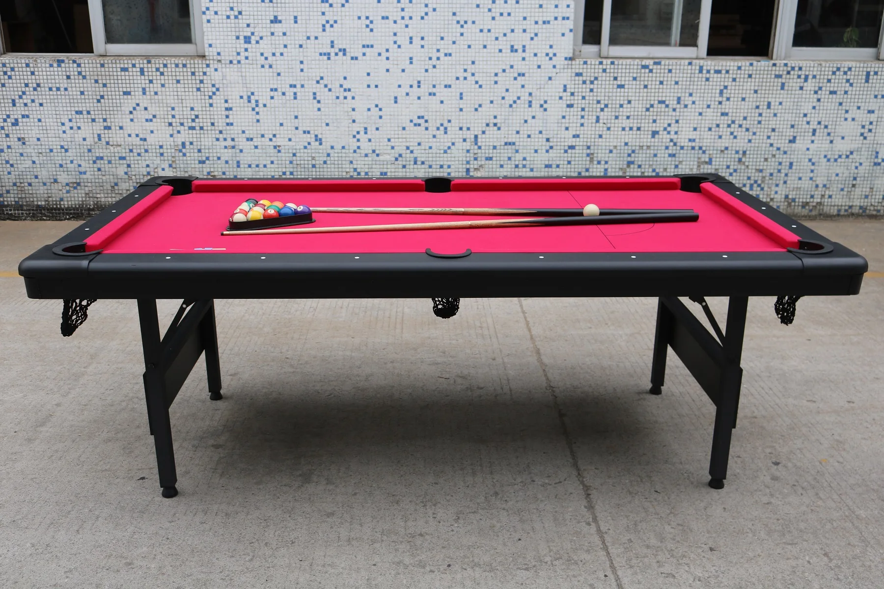 7ft Billiard Table Snooker Pool Table  New Design Fold Leg Table