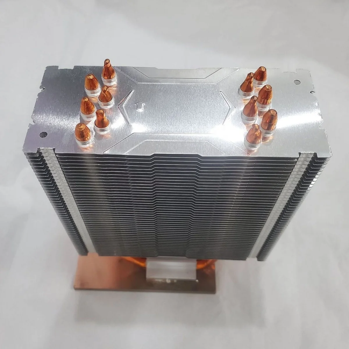 Premium Copper Tube CPU Radiator with 1969 Mustang Radiating Fins for Efficient Heat Dissipation