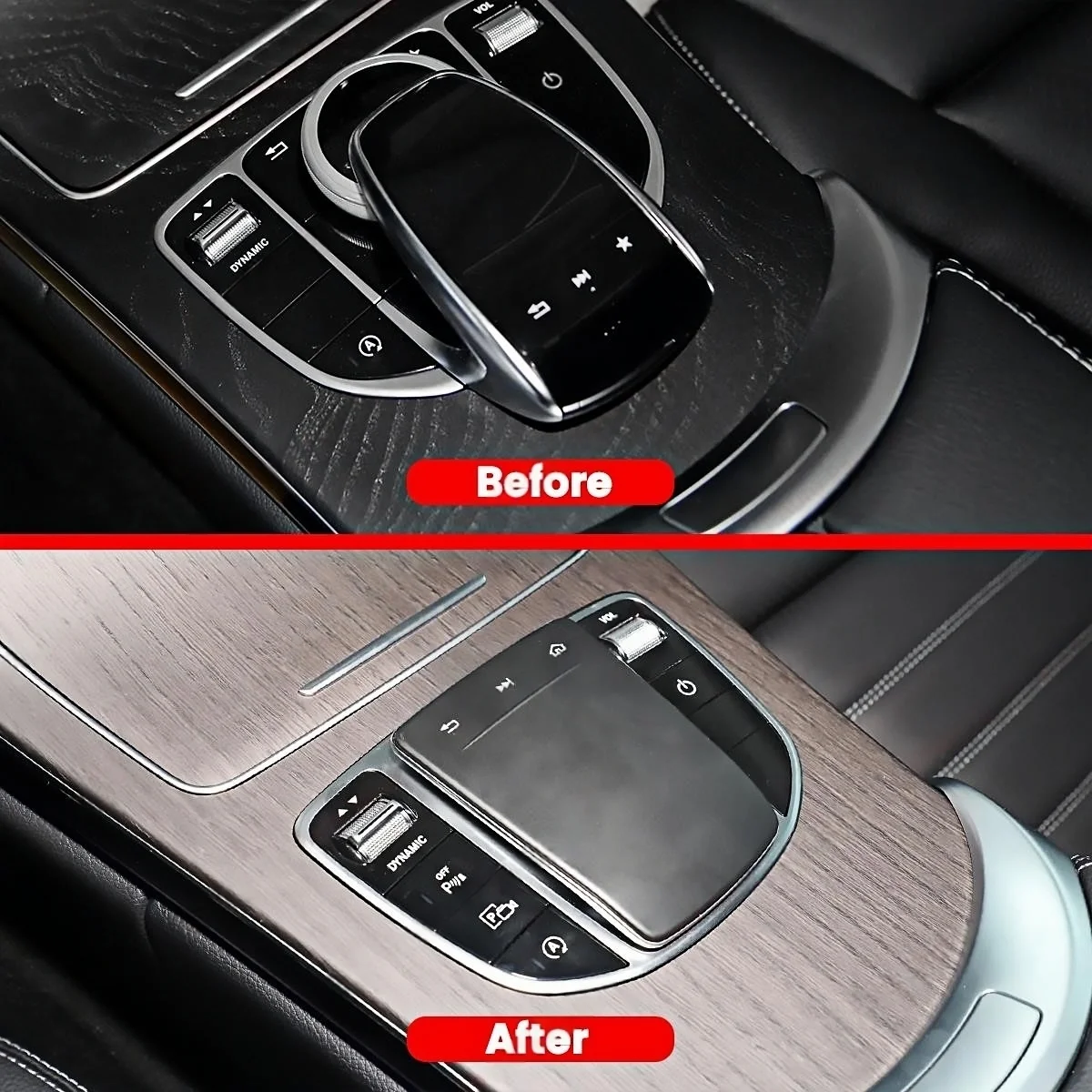 For Benz W205 GLC W213 G-Class 2014+ Old To New Original Car Central Control Knob Joystick Multimedia Buttons Precise Fit