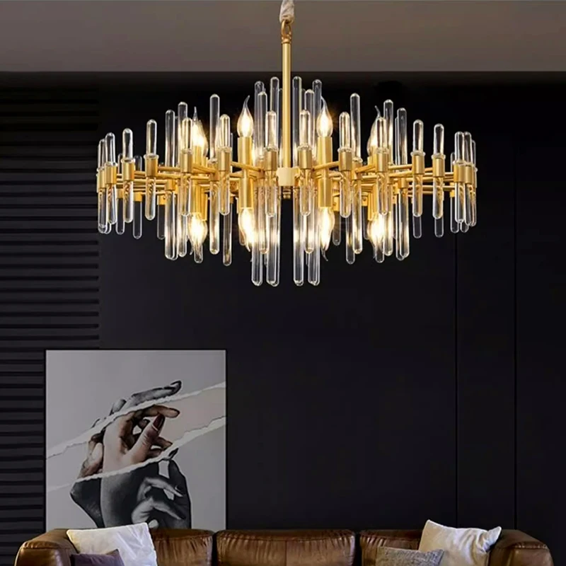 

home decorationPendant lights, luxury crystal living room chandelier, bedroom Pendant lamp, ceiling light, indoor lighting