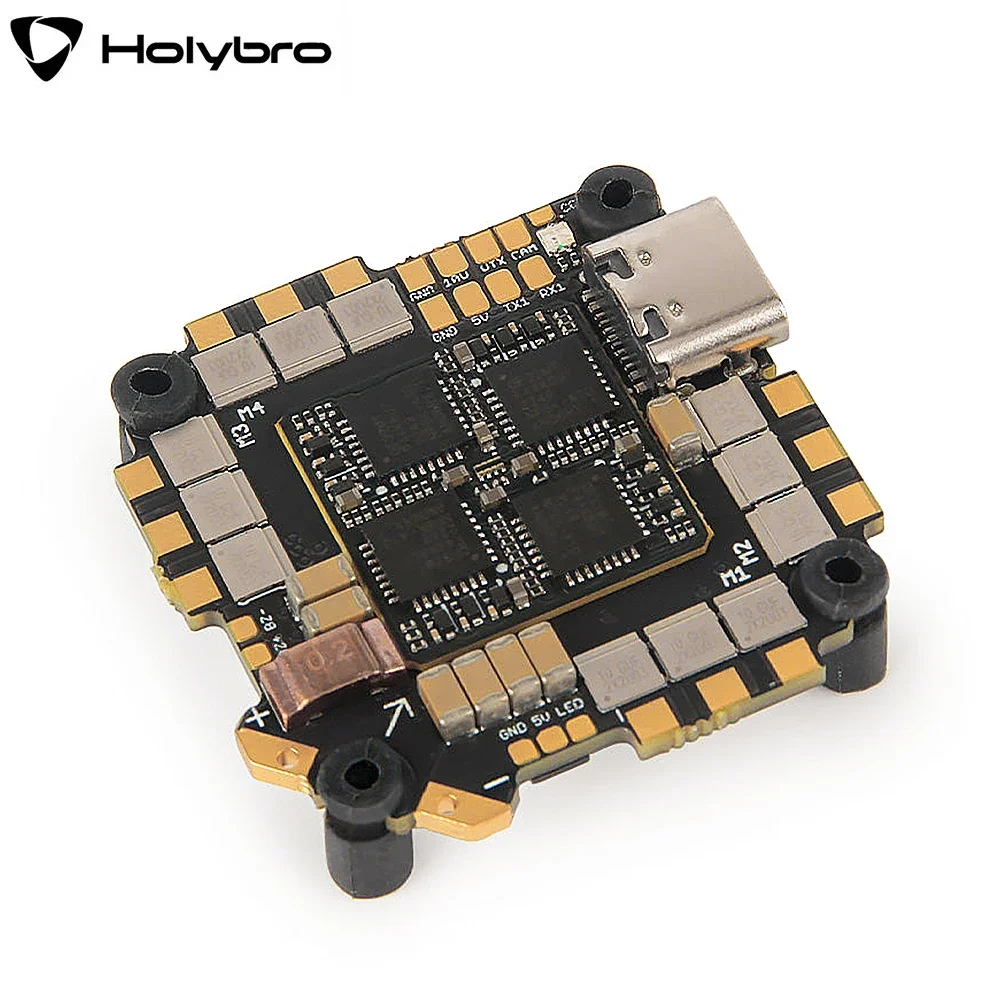 

Holybro Kakute G4 AIO 35A G473 Flight Controller with AM32 F4 35A 4in1 ESC 5V & 10V BEC 2-6S 25X25mm for RC FPV Freestyle Drone