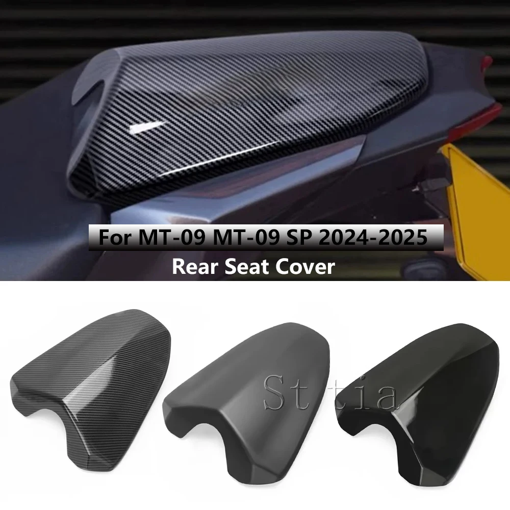 

NEW Rear Passenger Seat Cover For YAMAHA MT-09 SP MT09 MT 09 2024-2025 Motorcycle Fairing Seat Cowl Carbon Fiber Accessories
