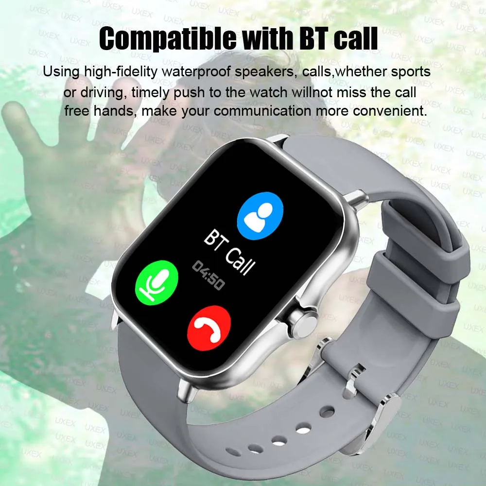 スポーツスマートウォッチ男性 1.83 インチ HD フルスクリーンサプライズギフト Bluetooth 通話ヘルストラッカースポーツ多機能腕時計ファッション