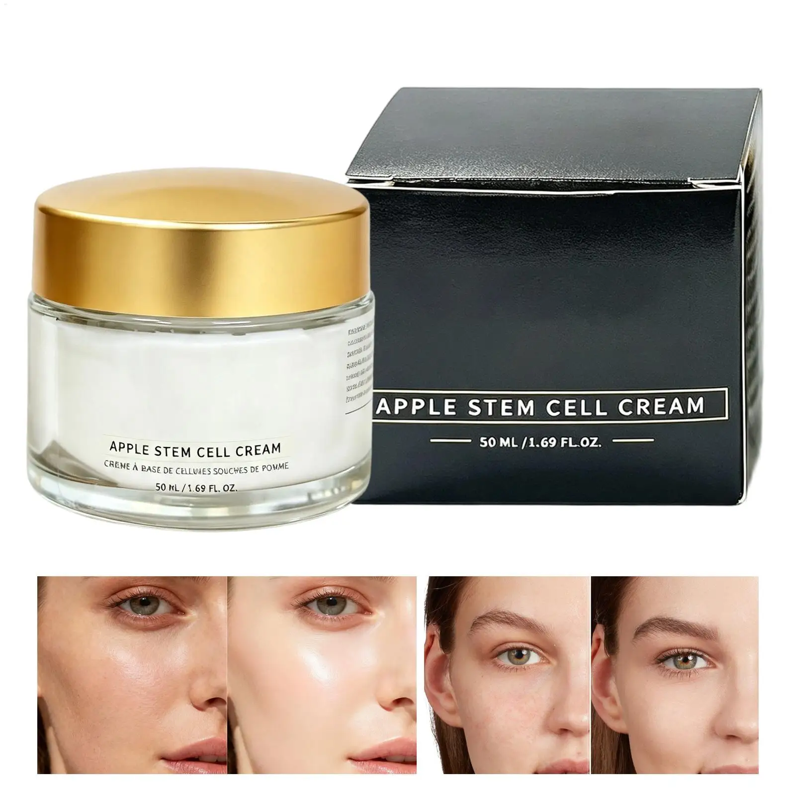 Applee Stem Cell serum Cream Firming, Wrinkle Reduction, Moisturizing Mature Skin Moisturizing Cream Deep Hydration Moisturizer