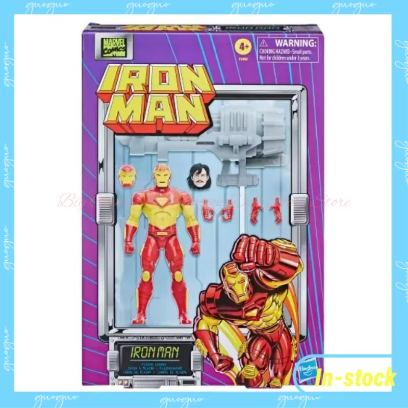 

【In-stock】 Hasbro Marvel Legends SDCC Limited Deluxe Iron Man 6 Inch Highly Articulated Action Figure Collectible Model Toy Gift