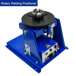 Mini Welding Positioner BWJ-10 220V Welding Turntable Rotary Welding Table Positioning Equipment