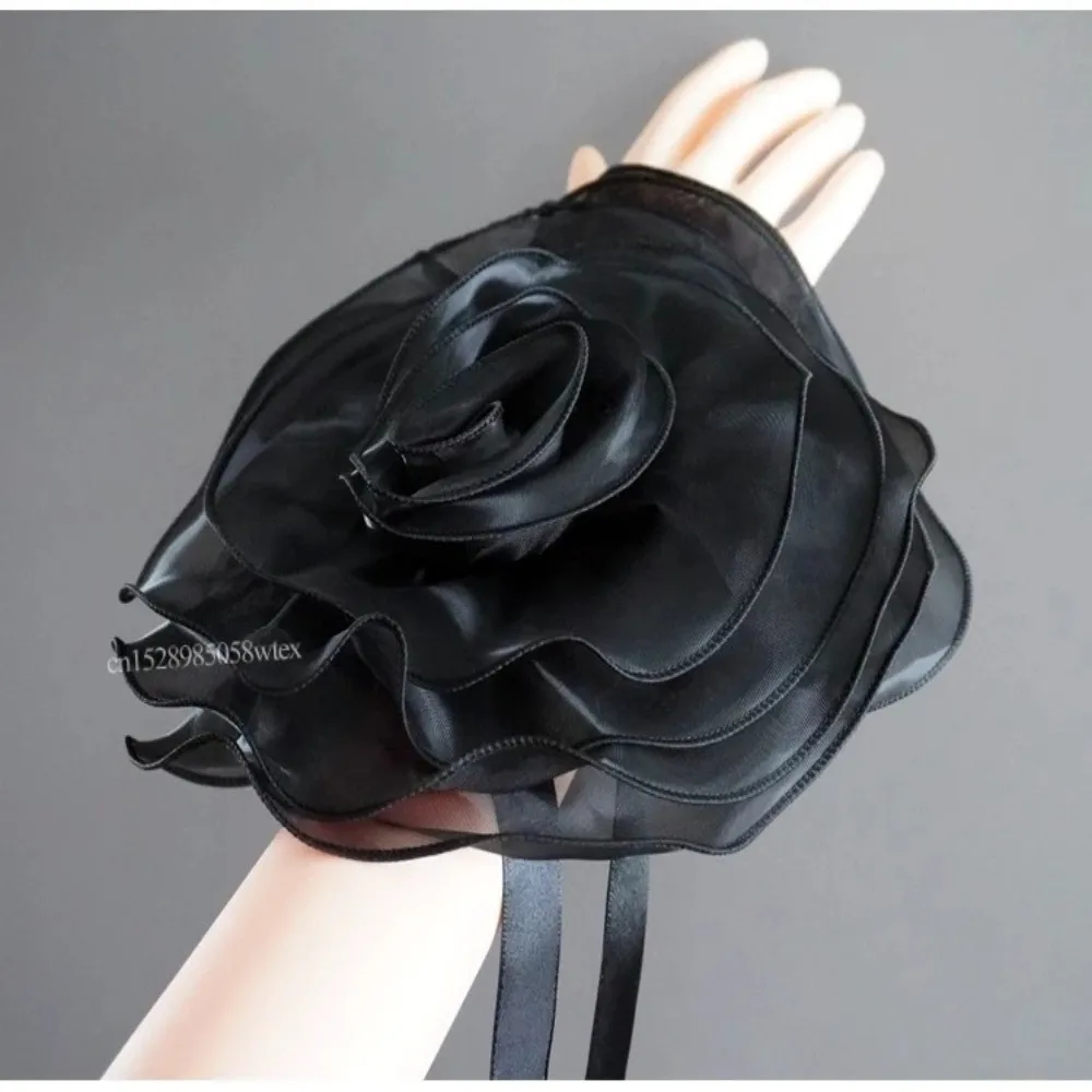 Stereo Flower Dance Wrist Straps Wrist Strap Dance Practice Modern Dance Hand Sleeve 3D Flower Hand Sleeve
