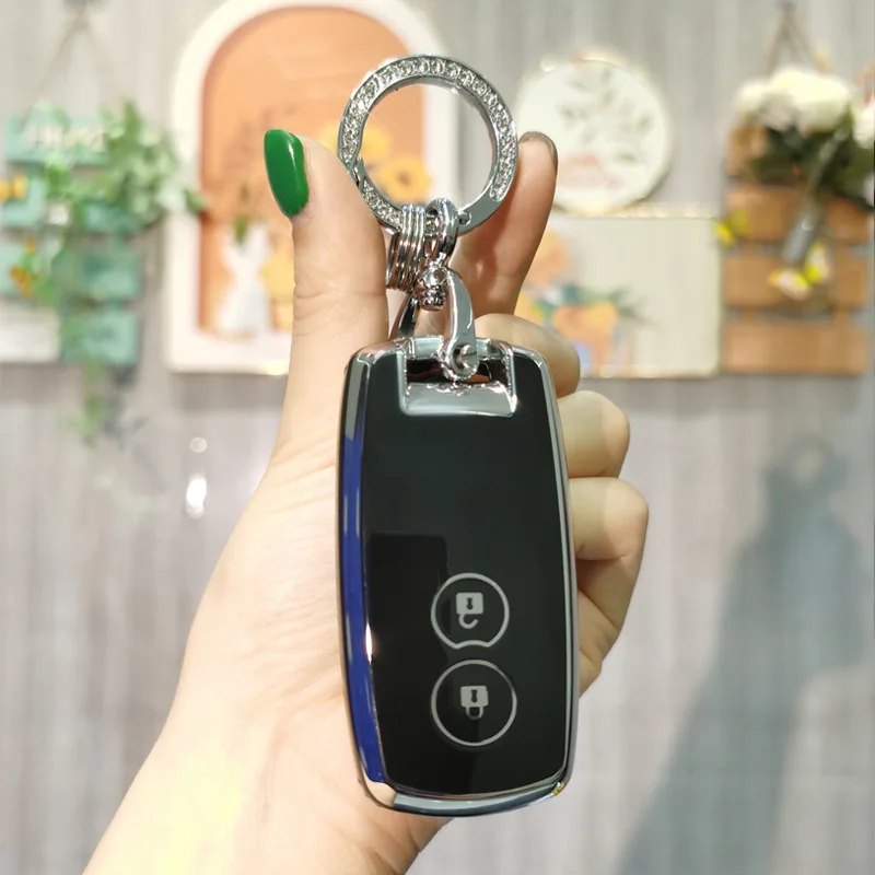 2 Button TPU Car Remote Key Fob Shell Cover Case for Suzuki Swift Grand Vitara SX4 Scorss XL-7 Skin Holder Keychain Protector