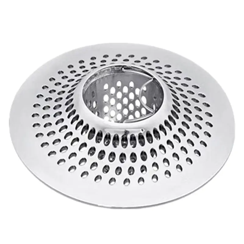 

ETRT 1 PCS Alloy Bathtub Shower Drain Hair Trap Strainer Drain Protector Hair Collection Floor Drain