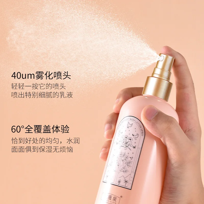 بخاخ لوشن الجسم من نياسيناميد، عطر ومرطب يدوم طويلاً، غير دهني سريع الامتصاص #4