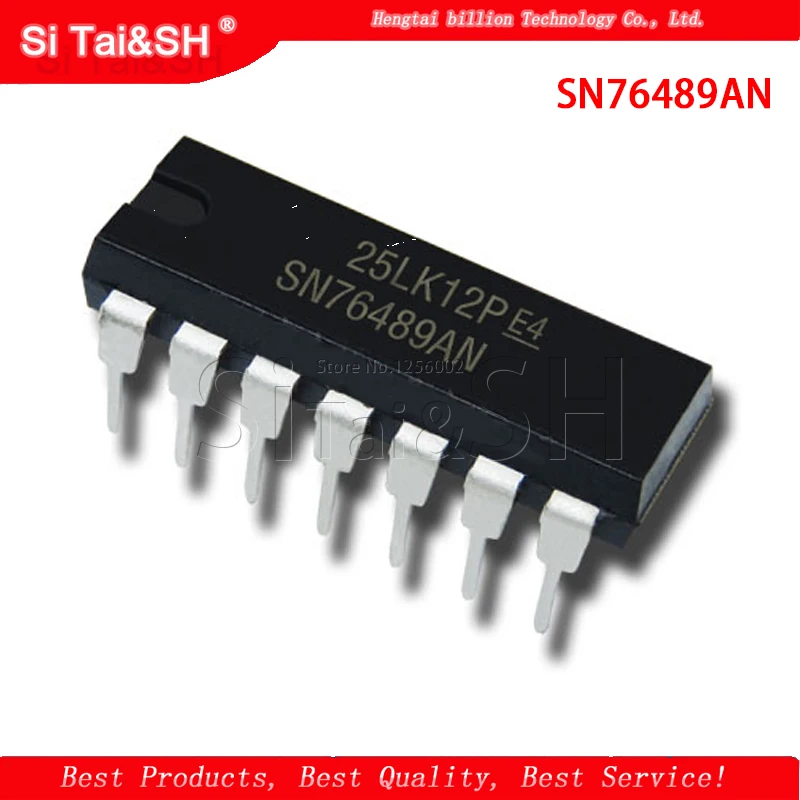 5pcs/lot  SN76489AN SN76489 76489AN DIP16