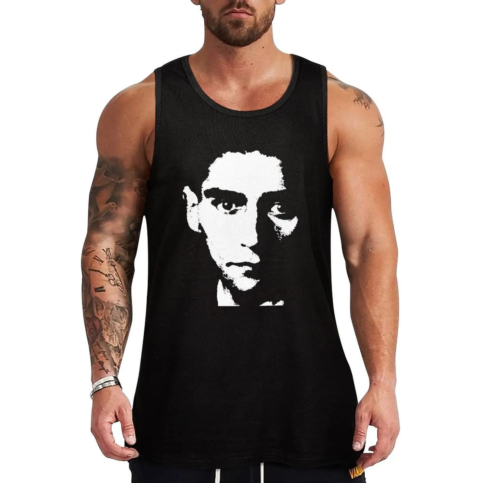 

Franz Kafka Rock Style Tank Top sleeveless tshirts for men gym t-shirts man quick-drying t-shirt