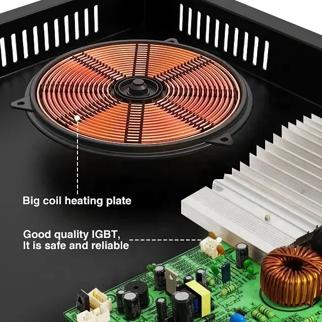 رائجة البيع موقد كهربائي متعدد الشعلات طباخ التعريفي 110 فولت/220 فولت المطبخ مطعم منضدية كوكتوب شاشة تعمل باللمس زجاج مضمن