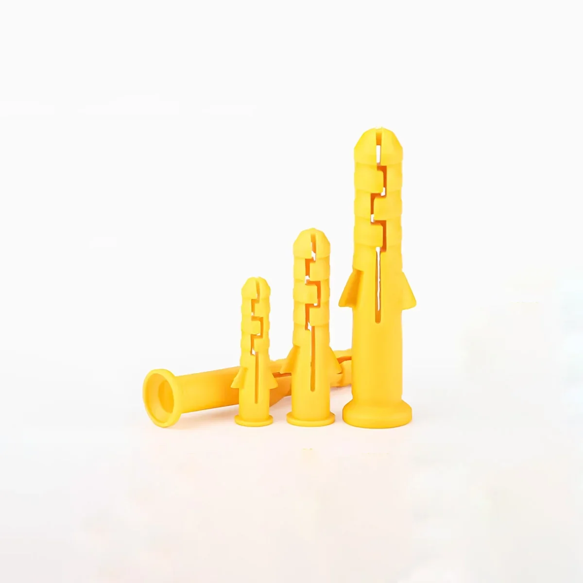 

Small Yellow Croaker Plastic Expansion Pipe / Expansion Screw Rubber Plug Plastic Pipe M6M8M10M12