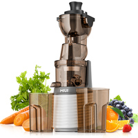 MIUI Slow Juicer New FilterFree Electric Cold Presses with Stainless Steel strainer (FFS6),Rated power 250W, Modle-Professional