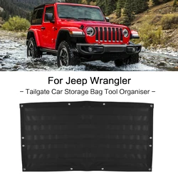 High Quality Tail Door Storage Bags Tool Kit Organizer Camping Mat for Jeep Wrangler Jk Jl 2007-2018+ Car Accessories