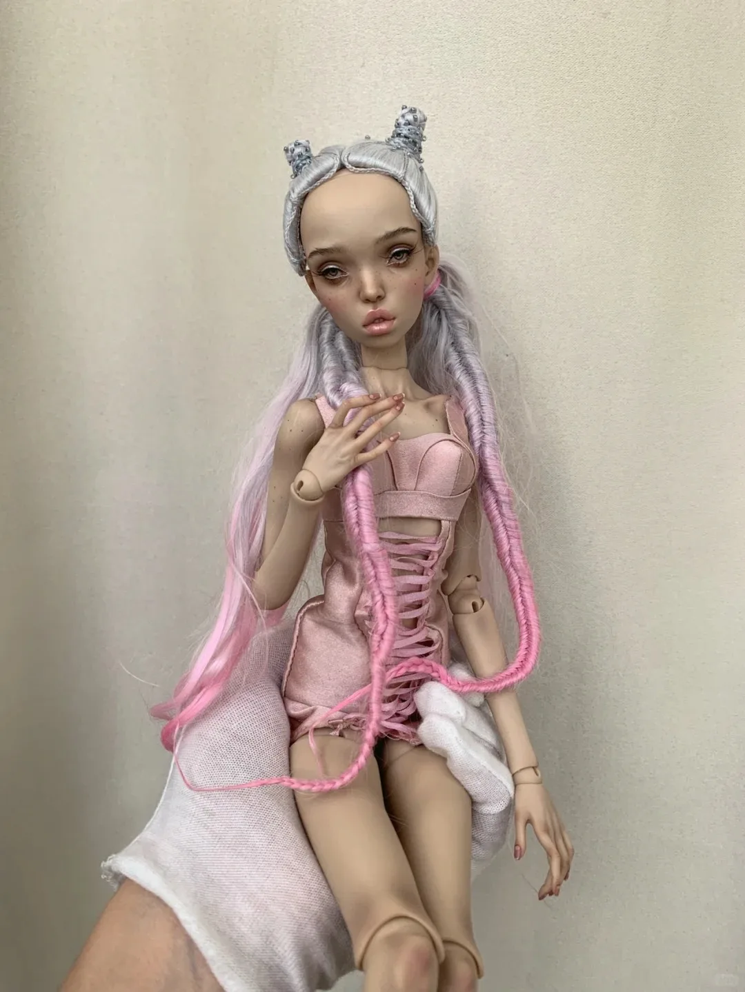 2025年新作 SD BJDドール 1/4 やや太った体型 新しい女の子 ランニャオ レジンモデル関節人形 欠損歯 無料配送 在庫あり