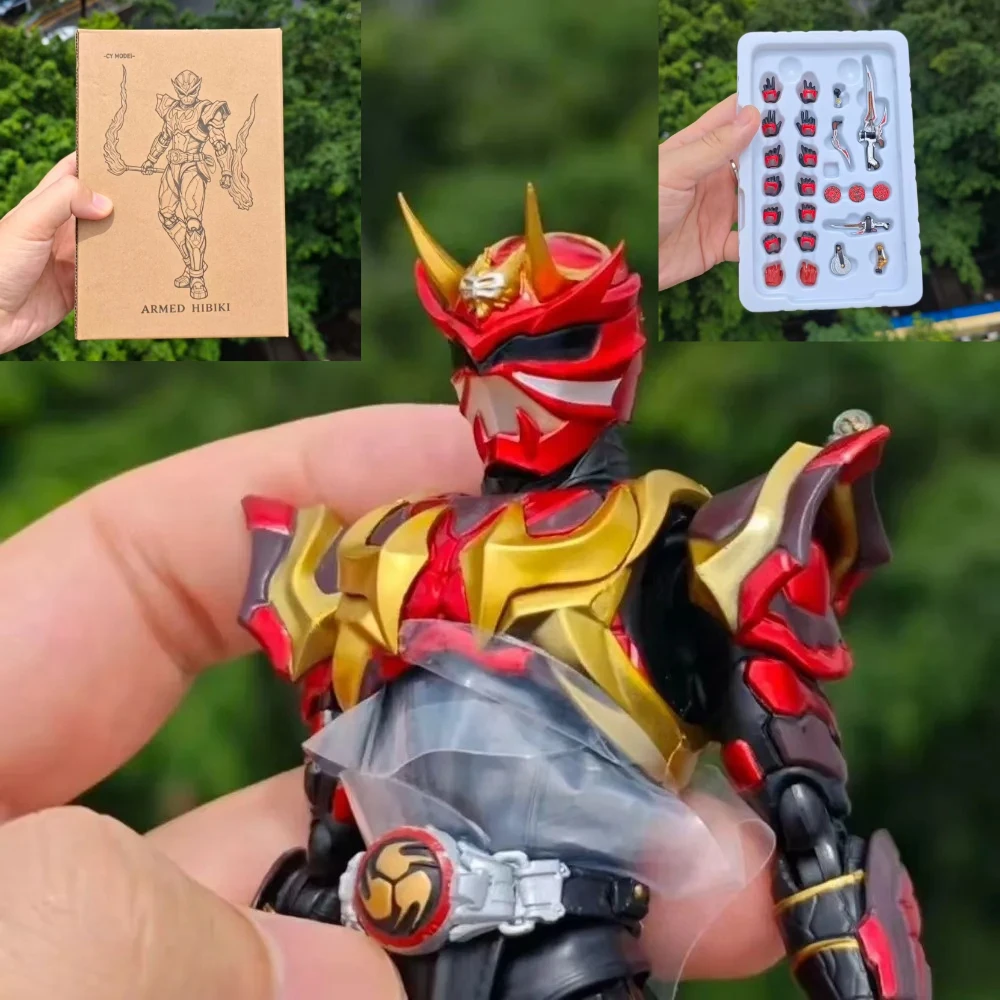 

New Ko CY Factory Shf Iguarts MASKED Kamen Rider ARMED HIBIKI Action Figure Finished Model Anime Full Action Toy Gifts