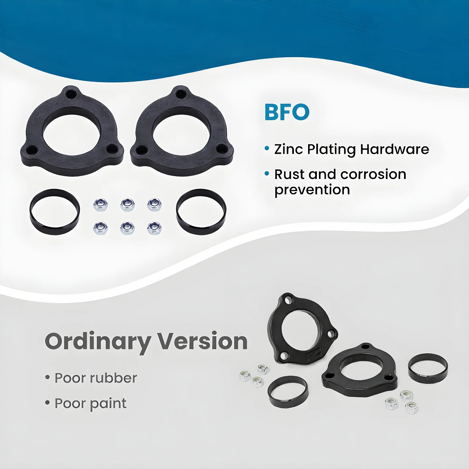 

Комплект для лифтинга на 2 дюйма для Chevrolet Colorado 2WD 4WD 2015-2022 годов выпуска