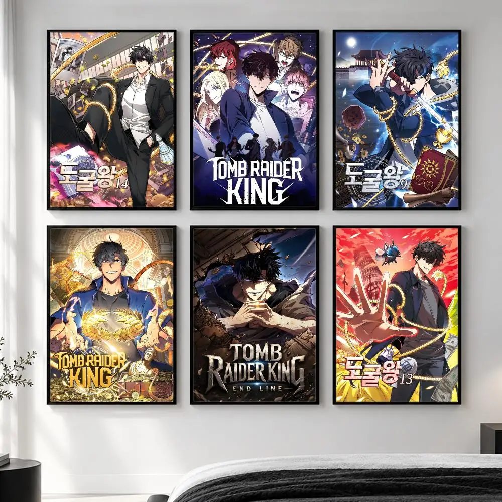 comic Tomb Raider King Poster  HD Poster Simple Home Decoration Suitable for Living Room Bedroom Corridor Gift Giving