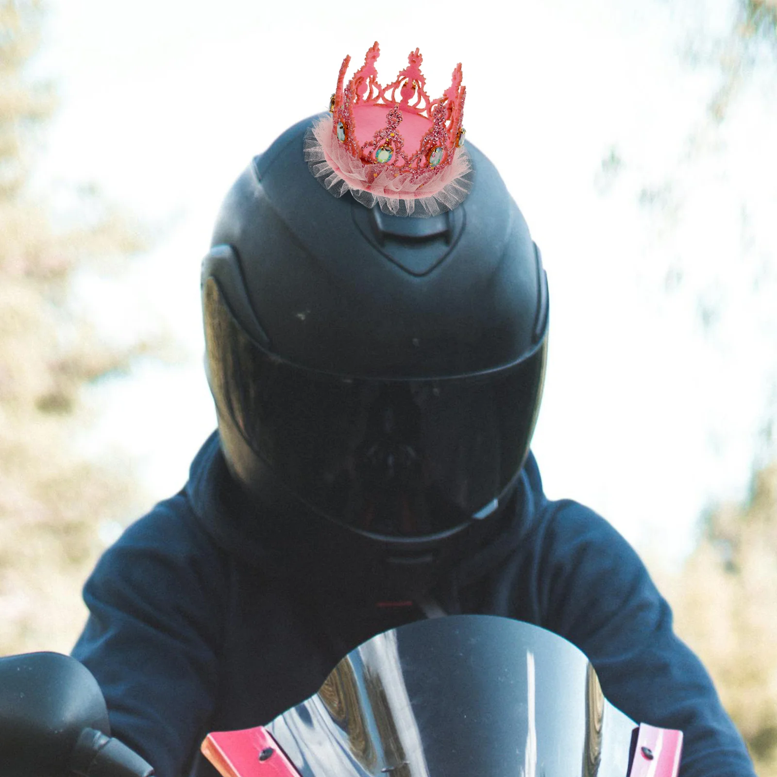 

Decoration Stylish Motorcycle Bike Ski Accessory Eye-Catching Horns For Women Easy Install Decor