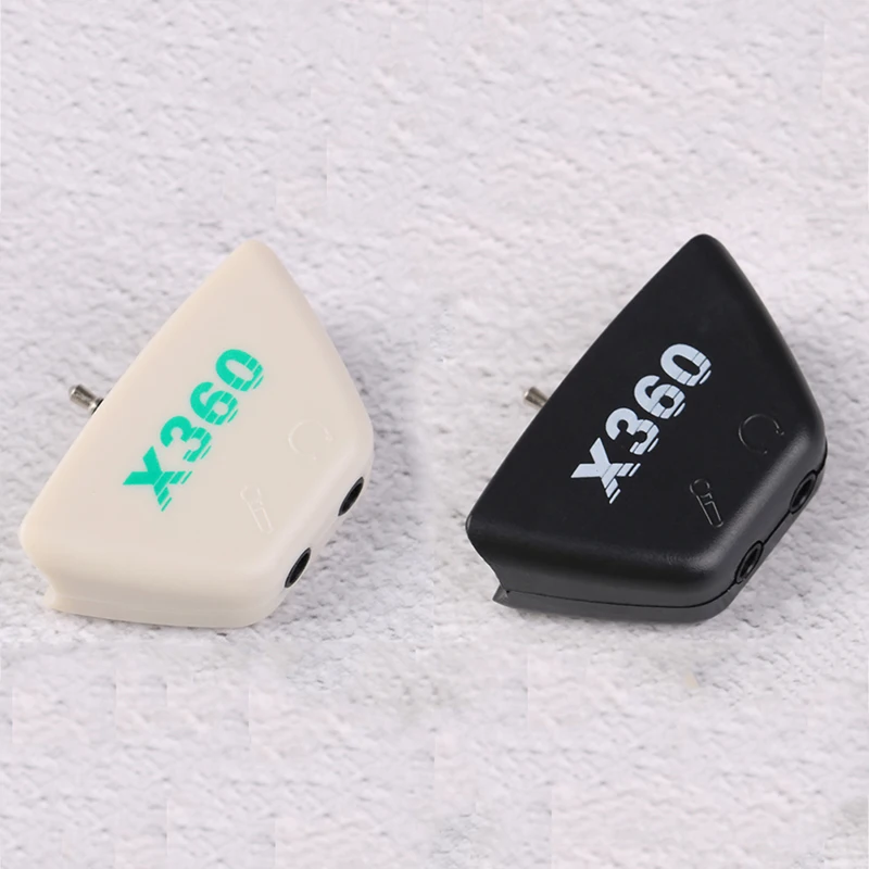 Adaptador de Audio con micrófono para xbox 360, 1 unidad