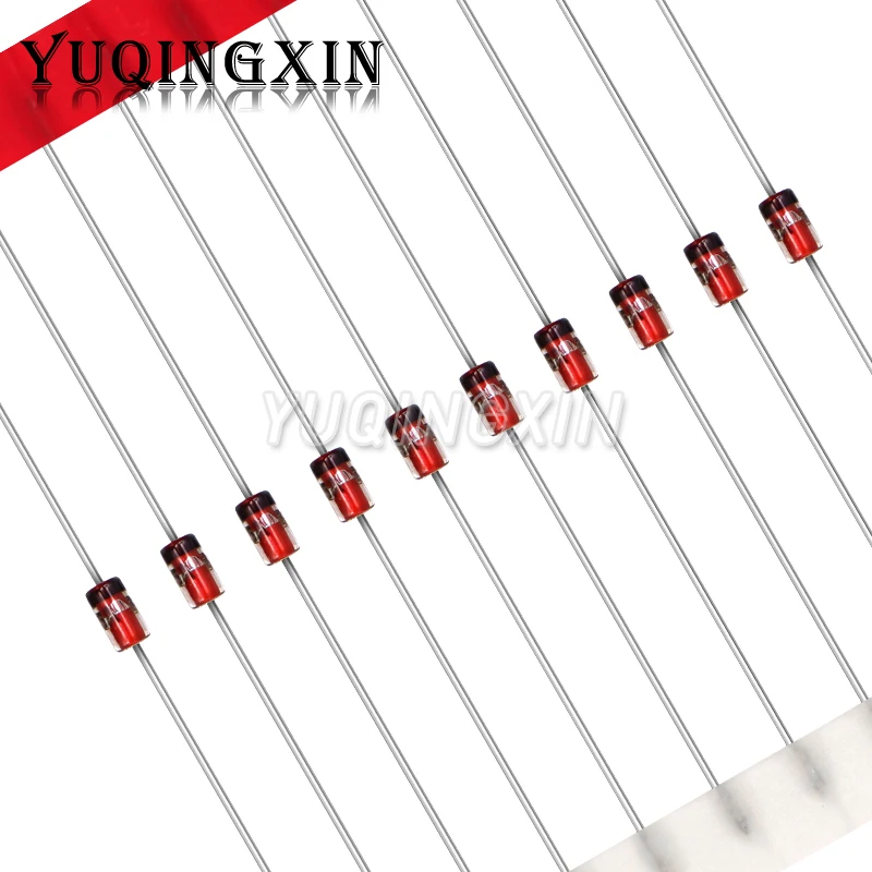 140pcs 1/2W Zener Diode Assorted Kit DO-35 0.5W 3.3V-30V 14Values Each 10pcs DIY Sample Set