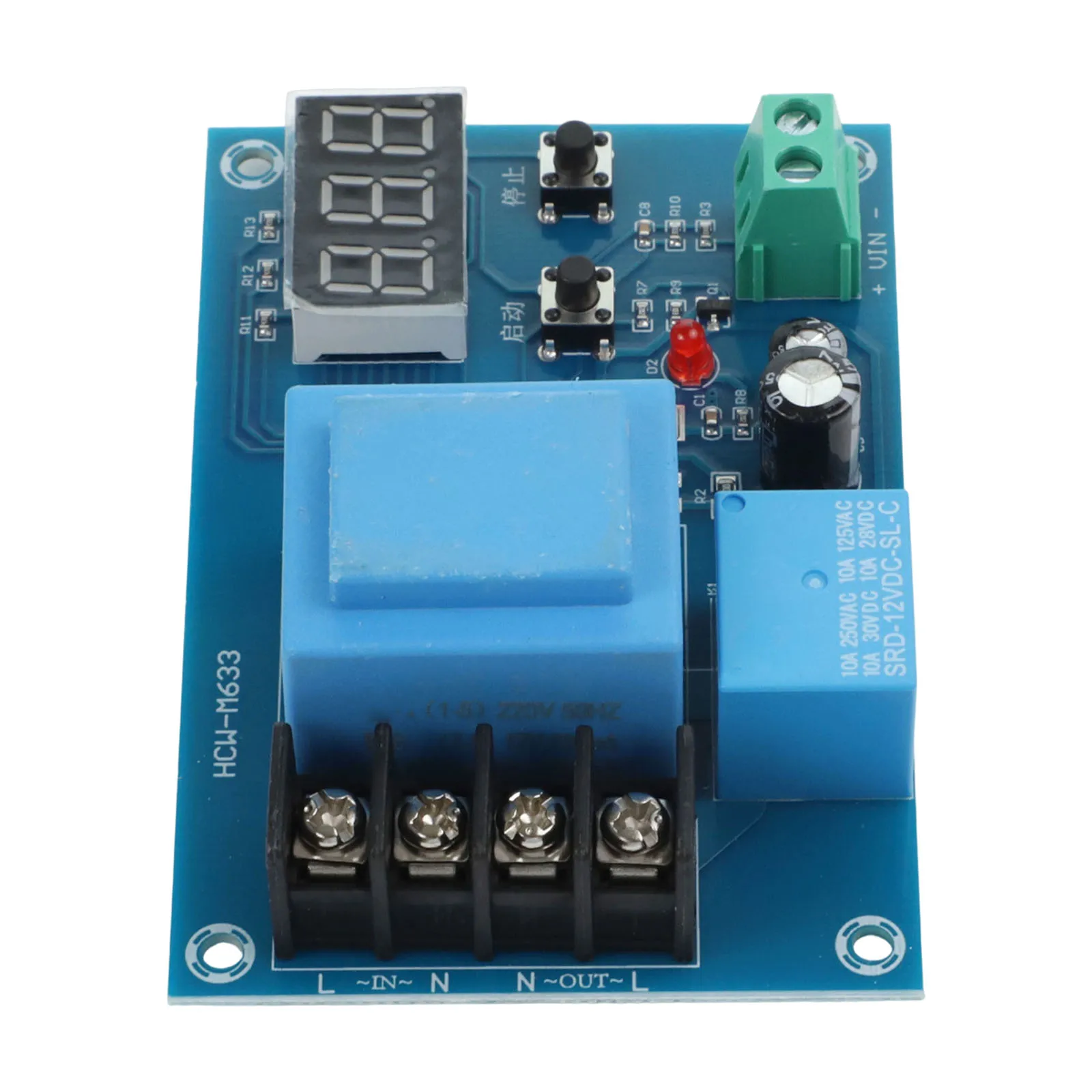 Płytka Sterująca Ładowaniem Akumulatora 12V/24V 6-60V Moduł Przełącznika Zasilania Ładowarki Do Urządzeń Elektrycznych Narzędzi Akcesoria