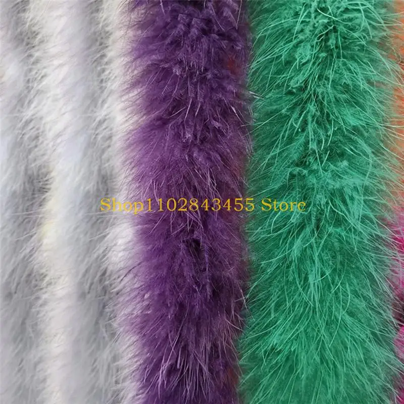 49mc trouwjurk sjaal decoratieve ambachten veren kostuums decoraties 2 meter