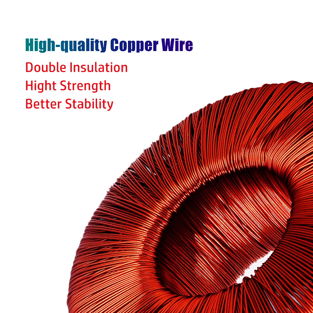 220V copper wire toroidal transformer output 12V 24V single-phase audio power amplifier
