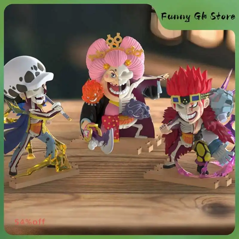 

Original One Piece X Jason Freeny Demianatomy Series Mysteries Box Anime Figure Model Bag Decoration Collection Friend Gift Toys