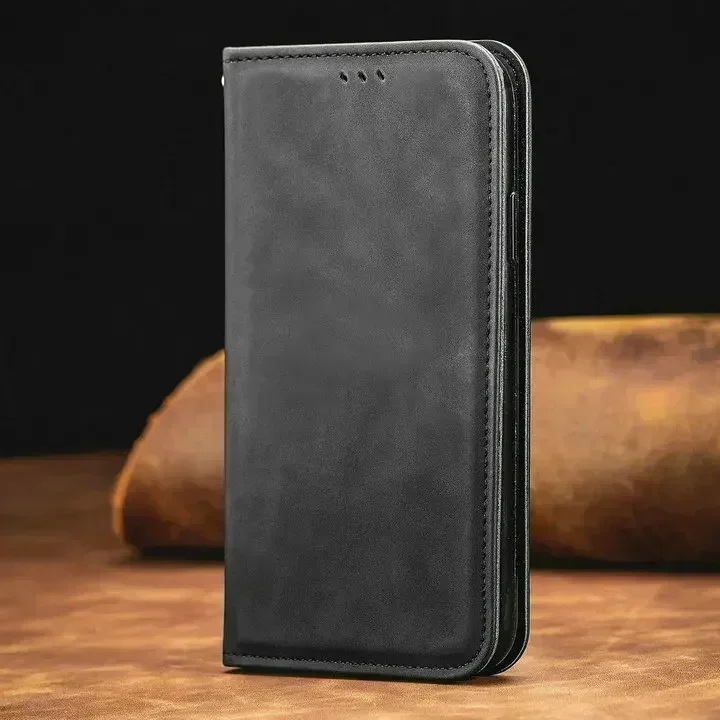 NONE Für Doogee Note 59 Pro Plus 5G Luxus Fall Glattes Leder Karte Brieftasche Stehen Funda Doogee Note 59 Pro + 58 Magnetische Flip-Cover 8