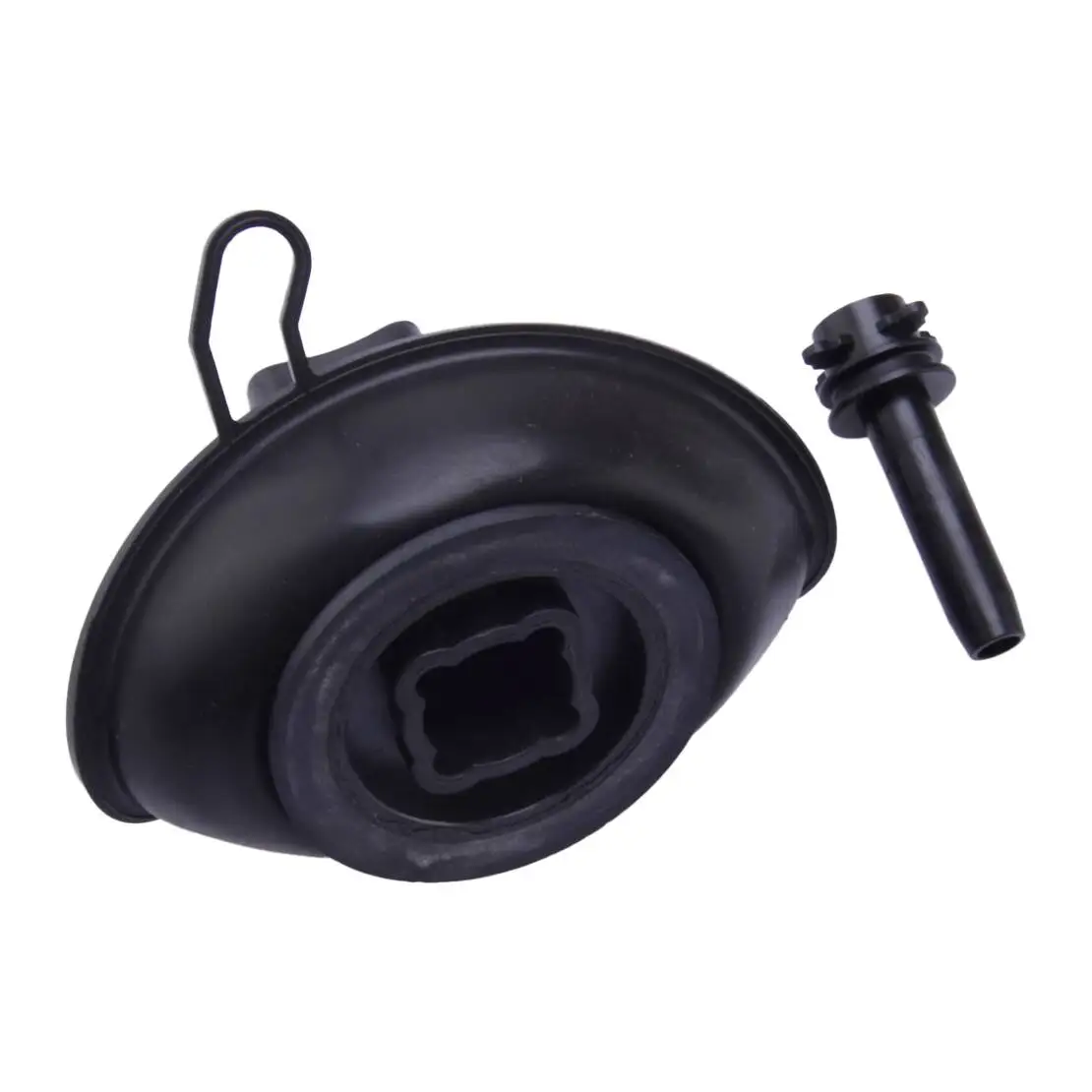 Black Carburetor Vacuum Piston Slide Diaphragm Membrane 16111-MY1-000 Fit for Honda XRV750 Africa Twin 2000 1999 1998 1997-1993