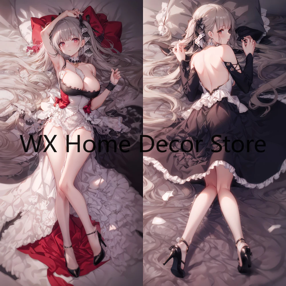 

New Style Anime Azur Lane HMS Formidable Sexy Dakimakura 2WAY Hing Body Case Japanese Otaku Pillow Cover Bedding