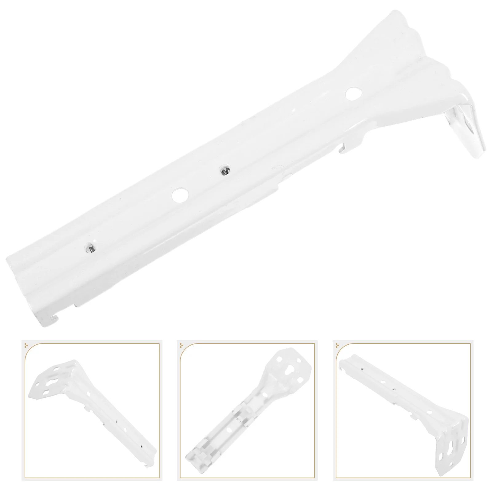 

6Pcs Curtain Wall Mount Brackets Metal Track Installation Ceiling Mount Curtain Accessories House Accessories