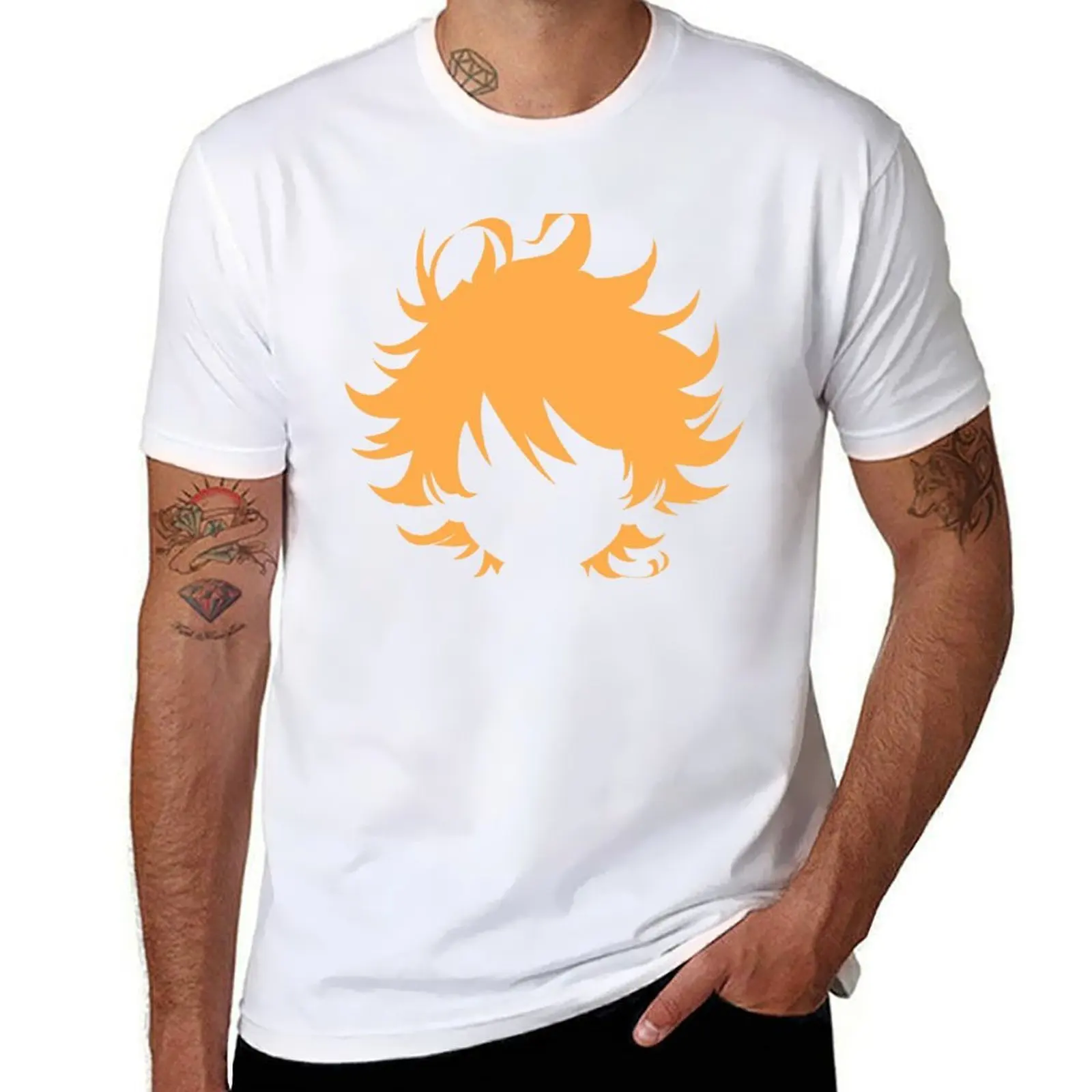 

The Promised Neverland - Emma (Minimalism) T-Shirt black cotton t-shirt plain for man package man tshirt T-Shirt